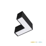 L-connector for LED KOLINE K2 black Kobi Pro