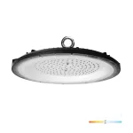 GRAZA Csarnokvilágító, 90°, IP65, IK10, 100 W, Természetes fehér, fekete