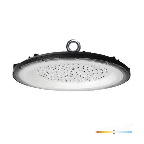 GRAZA Csarnokvilágító, 90°, IP65, IK10, 100 W, Természetes fehér, fekete
