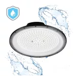 GRAZA Csarnokvilágító, 90°, IP65, IK10, 100 W, Természetes fehér, fekete