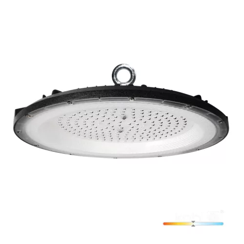 GRAZA Csarnokvilágító, 90°, IP65, IK10, 200 W, Természetes fehér, fekete KOBI-003723 KOBI