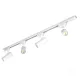 1-circuit track set NEXTRACK GO 4xGU10 1m white Kobi KOBI-003724 SpectrumLED