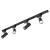 1-circuit track set NEXTRACK GO 4xGU10 1m BLACK Kobi KOBI-003725 KOBI