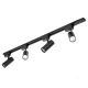1-circuit track set NEXTRACK GO 4xGU10 1m BLACK Kobi KOBI-003725 KOBI