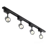 1-circuit track set NEXTRACK GO 4xGU10 1m BLACK Kobi KOBI-003725 KOBI