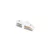 Inner connector for 1-circuit track I white Kobi KOBI-003726 KOBI