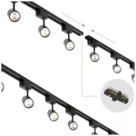 Inner connector for 1-circuit track I black Kobi KOBI-003727 KOBI