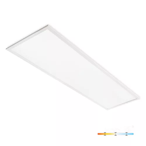 CAPRI G2 LED-panel, 40 W, IP40/IP44, 300x1200 mm, Szabályozható színhőmérséklet, 5 év garancia KOBI-003823 KOBI
