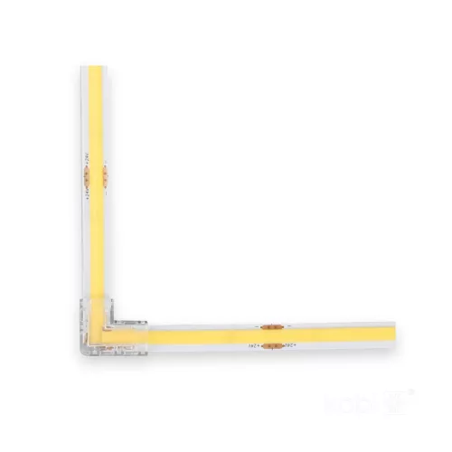 L connector for LED stripe COB 8mm Kobi