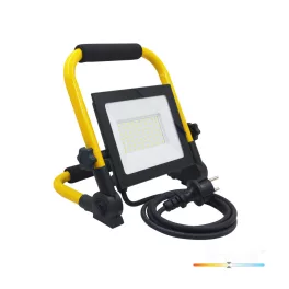   TIGRA LED-reflektor, 110°, IP54, 50 W, Természetes fehér, fekete KOBI-003937 KOBI