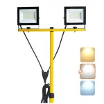 TIGRA TRIPOD LED-reflektor, 110°, IP54, 100 W, Természetes fehér, fekete