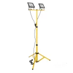TIGRA TRIPOD LED-reflektor, 110°, IP54, 100 W, Természetes fehér, fekete