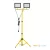 TIGRA TRIPOD LED-reflektor, 110°, IP54, 200 W, Természetes fehér, fekete