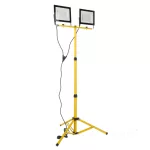 TIGRA TRIPOD LED-reflektor, 110°, IP54, 200 W, Természetes fehér, fekete