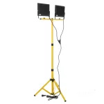 TIGRA TRIPOD LED-reflektor, 110°, IP54, 200 W, Természetes fehér, fekete