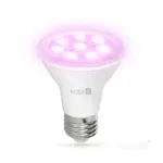 E27 Növénynevelő LED-fényforrás, 7 W, Meleg fehér WW 1200K 185lm, KOBI-004012 KOBI