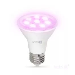   E27 Növénynevelő LED-fényforrás, 7 W, Meleg fehér WW 1200K 185lm, KOBI-004012 KOBI