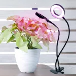 LED növénynevelő lámpa LED VITARO RING 2 csiptetős 8W – Kobi Design KOBI-004015 KOBI