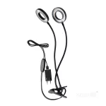 LED növénynevelő lámpa LED VITARO RING 2 csiptetős 8W – Kobi Design KOBI-004015 KOBI