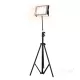  LED-reflektor, 180°, IP65, 45 W, Természetes fehér, fekete