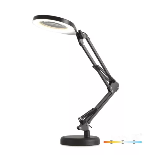 Table lamp LED AURIQ LOUPE 10W 3CCT black LED2B KOBI-004022 KOBI