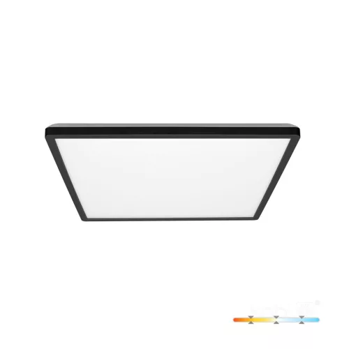 Ceiling lamp LED NIVERA SQUARE 18W 3CCT IP54 black Kobi Premium KOBI-004097 KOBI