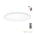 Ceiling lamp LED NIVERA CIRCLE 18W 3CCT LX IP54 white Kobi Premium KOBI-004104 KOBI