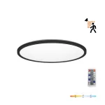 Ceiling lamp LED NIVERA CIRCLE 18W 3CCT LX IP54 black Kobi Premium KOBI-004105 SpectrumLED
