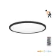 Ceiling lamp LED NIVERA CIRCLE 18W 3CCT LX IP54 black Kobi Premium KOBI-004105 SpectrumLED