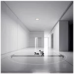 Ceiling lamp LED NIVERA CIRCLE 18W 3CCT LX IP54 black Kobi Premium KOBI-004105 SpectrumLED