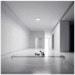 Ceiling lamp LED NIVERA SQUARE 12W 3CCT LX IP54 white Kobi Premium KOBI-004110 KOBI