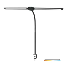   Lampka biurkowa LED TENUIX DUO 2 14W CCT czarna LED2B KOBI-004165 KOBI