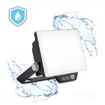 DELYO MHN LED-reflektor, 110°, IP65, 10 W, Természetes fehér, fekete KOBI-004224 SpectrumLED