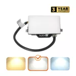 DELYO MHN LED-reflektor, 110°, IP65, 10 W, Természetes fehér, fekete KOBI-004224 SpectrumLED