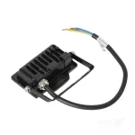 DELYO MHN LED-reflektor, 110°, IP65, 10 W, Hideg fehér, fekete