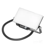 DELYO MHN LED-reflektor, 110°, IP65, 10 W, Hideg fehér, fekete