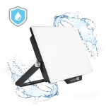 DELYO MHN LED-reflektor, 110°, IP65, 20 W, Természetes fehér, fekete KOBI-004226 KOBI
