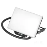 DELYO MHN LED-reflektor, 110°, IP65, 20 W, Természetes fehér, fekete