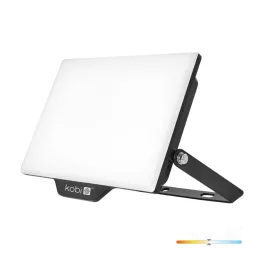   DELYO MHN LED-reflektor, 110°, IP65, 50 W, Természetes fehér, fekete KOBI-004230 KOBI
