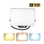 DELYO MHN LED-reflektor, 110°, IP65, 50 W, Természetes fehér, fekete KOBI-004230 KOBI