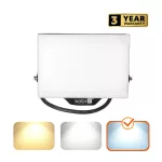 DELYO MHN LED-reflektor, 110°, IP65, 50 W, Hideg fehér, fekete KOBI-004231 KOBI