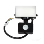 DELYO MHNC LED-reflektor, 110°, IP54, 10 W, Hideg fehér, fekete KOBI-004235 KOBI