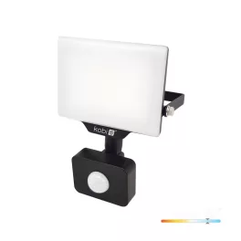   DELYO MHNC LED-reflektor, 110°, IP54, 20 W, Hideg fehér, fekete