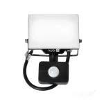 DELYO MHNC LED-reflektor, 110°, IP54, 20 W, Hideg fehér, fekete KOBI-004237 KOBI
