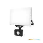 DELYO MHNC LED-reflektor, 110°, IP54, 30 W, Természetes fehér, fekete KOBI-004238 KOBI