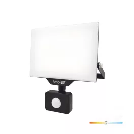   DELYO MHNC LED-reflektor, 110°, IP54, 30 W, Természetes fehér, fekete KOBI-004238 KOBI