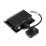 DELYO MHNC LED-reflektor, 110°, IP54, 30 W, Természetes fehér, fekete KOBI-004238 KOBI