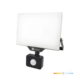   DELYO MHNC LED-reflektor, 110°, IP54, 50 W, Természetes fehér, fekete