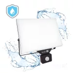 DELYO MHNC LED-reflektor, 110°, IP54, 100 W, Hideg fehér, fekete KOBI-004243 SpectrumLED