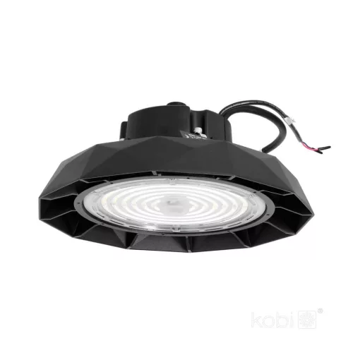 ANICA Csarnokvilágító, 90°, IP65, IK09, 100 W, Természetes fehér, fekete, 7 év garancia KOBI-004250 KOBI